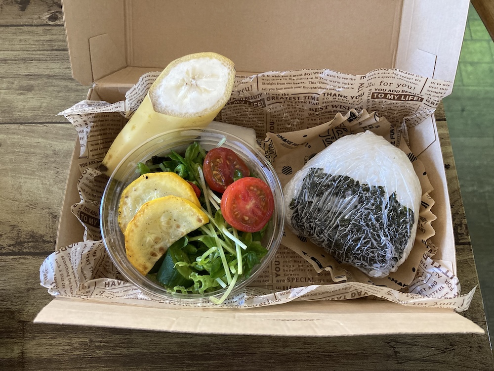 朝食おにぎり